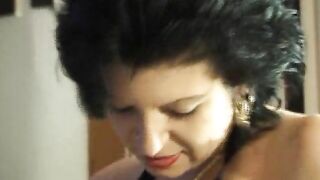 Kinky ladies pegging dude in scat sex