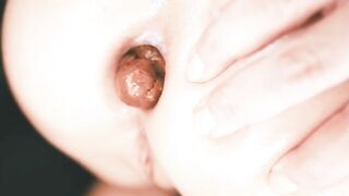 Extreme closeup view show