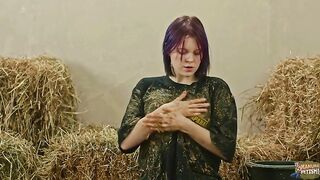 Niko masturbates with horse shit