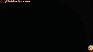 Chubby redhead Japanese teen poops