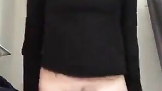 Desperate blonde and sticky shit