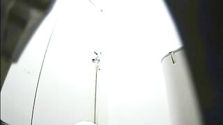 Pretty naked Japanese gal and hot poop