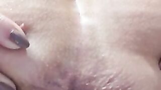 Naughty asshole winking and shitting