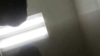 Cute ass lady and lovely poop