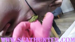 Pretty brunette lady and thick ass