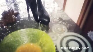 Shit and piss loving hot slut