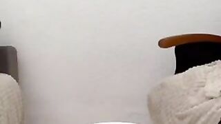 Nice round ass babe and sexy shit at home