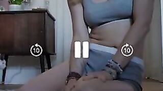 Nice poop in sexy panty