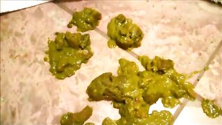 Making nice mess on the floor