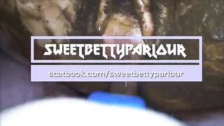 Couple messy scat fuck and play