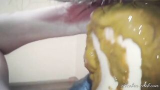 Elecebra rimming messy hole