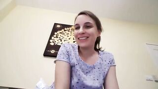 Hot amateur wife showing her pooping ass