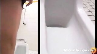 Huge turds on hidden cam