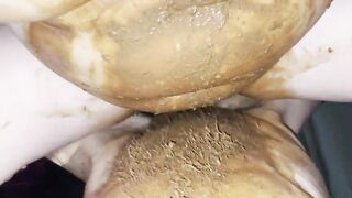 Hot amateur scat fuck