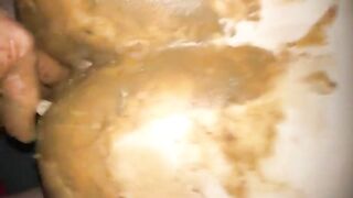 Stunning shitty ass fingering