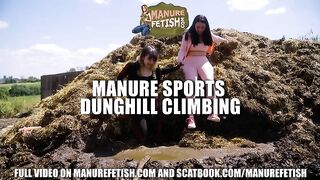 Manure Sports Dunghill Climbing - Lesbians in cowshit - EroP