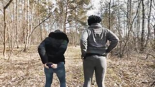 Beautiful shits in the wood