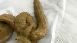 Shaved pussy gal and hot shit