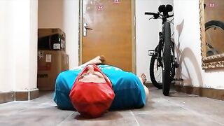 Pig sent home after stroking with shit