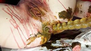 Period and shit masturbation