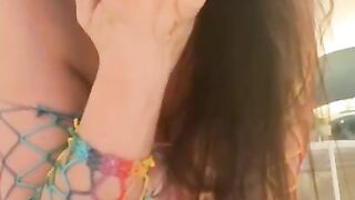 Stunning ass milf spread legs for poo