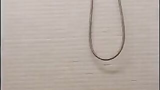 Milf teasing and showing her shitting asshole