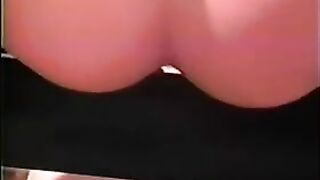 Blindfolded wife and hot shit