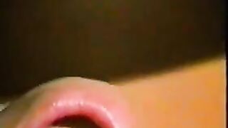 Dude opens mouth for hot shit