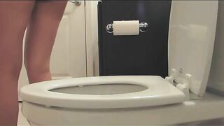 Cute Asian babe and hot shit