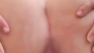 Amateur lady shitting in the bathroom