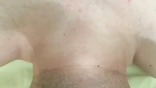 Mature lady drops a massive shit on the toilet