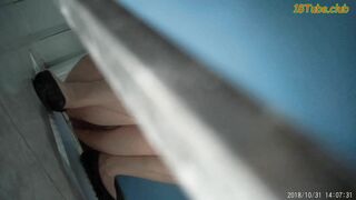 Gorgeous hot poop voyeur