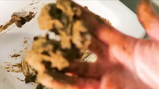 Poop and Smear In Sink