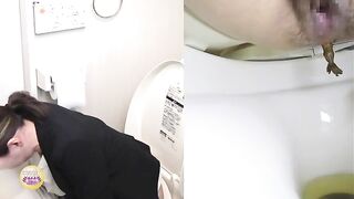 Classic Japanese chick and hot pooper