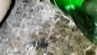 Heavy sht in the backyard