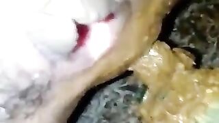 Heavy sht in the backyard