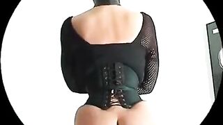 Slutty hot babe ass licked