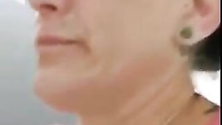 Urgent public toilet dump show