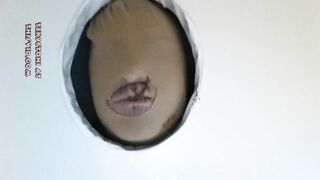 Lovely ass girlfriend pooping twice a day