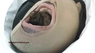 Lovely ass girlfriend pooping twice a day