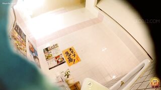 Young sexy babe dropping shit