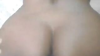 Sweet lovely naked ass shitting