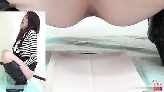 Beautiful Asian release huge amount