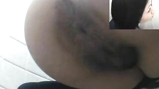 Big wide asshole closeup