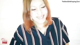 Gorgeous Japanese gal and hot shit show