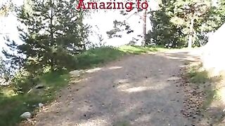 Caught by jogger when pooping in the forest