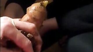 Scat cock loving girlfriend