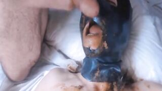 Fucking her poopy ass