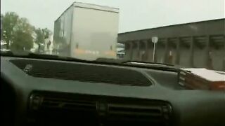 German Teen Accepts a Ride For Pee & Fuck