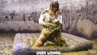 Compilation of horny babes masturbates and fucks in the cow shit